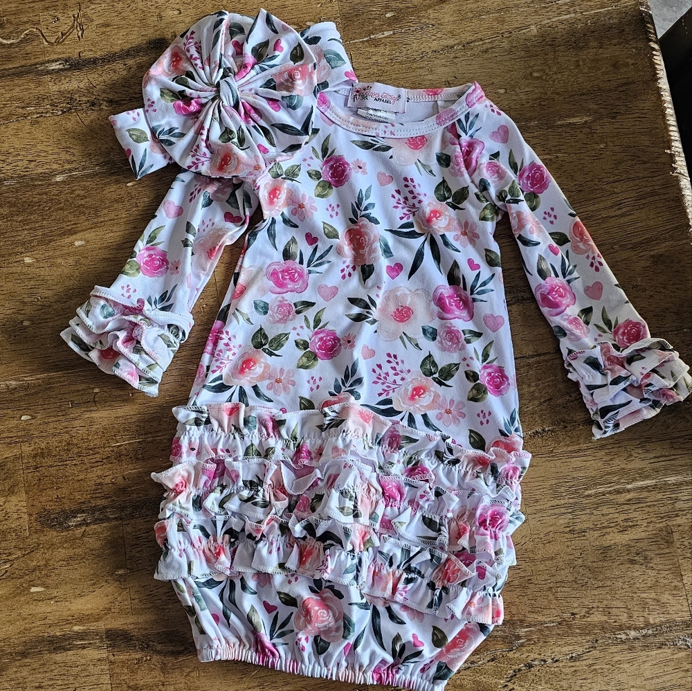 Brand new baby girl gown